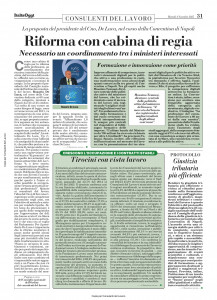 Pagina a cura del Consiglio Nazionale dell'Ordine